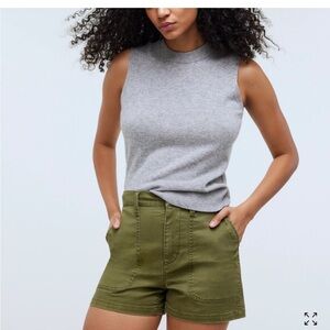Madewell utility shorts NWT